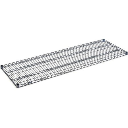 NEXEL Nexelon Wire Shelving Add-On, Blue Epoxy, 60W X 24D X 74H A24607N